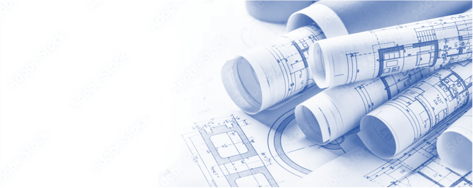 Detailed architectural blueprints and plans